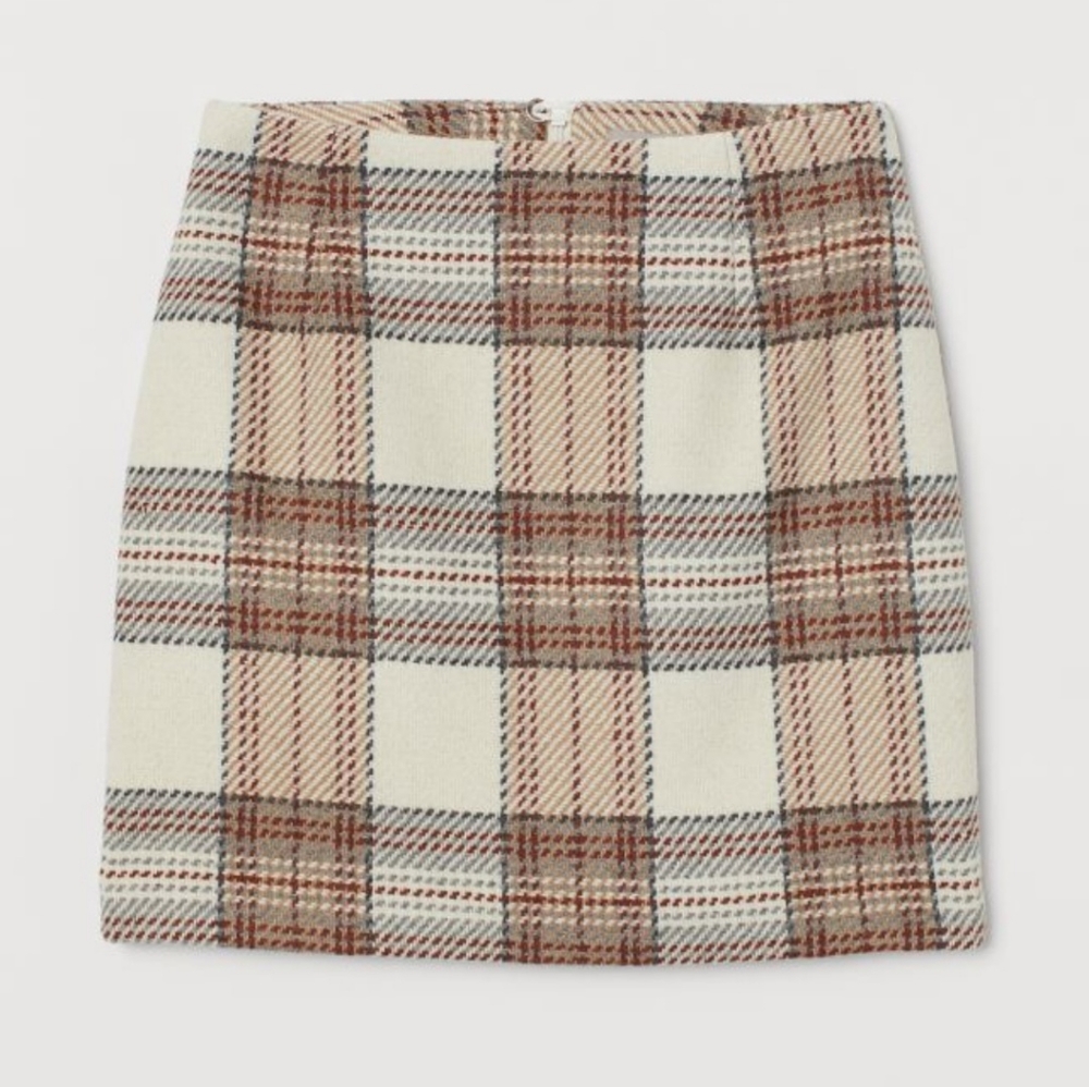 H&M mini wool skirt Size 4